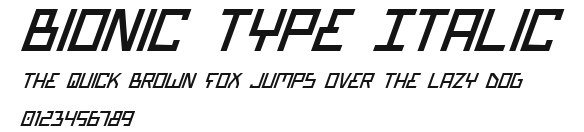 Bionic Type Italic.ttf
