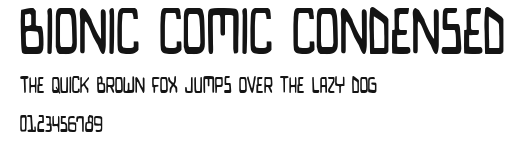 Bionic Comic Condensed.ttf