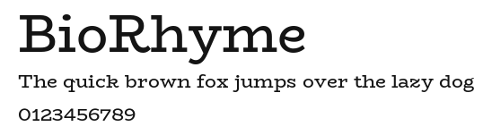 BioRhyme.ttf