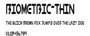 BioMetric-Thin.ttf