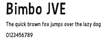 Bimbo JVE.ttf