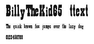 BillyTheKid65 ttext Preview
