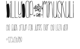 BillyBop_MinusKuli.ttf
