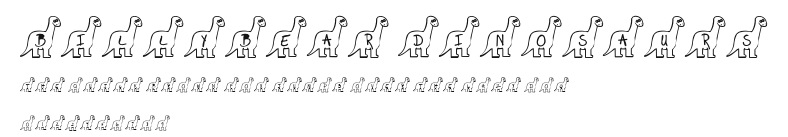 BillyBear Dinosaurs.ttf