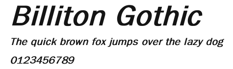 Billiton Gothic.ttf