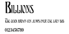 Billions.ttf
