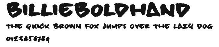 billieBoldHand.otf