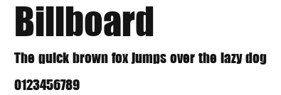 Billboard.ttf