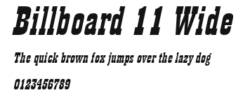 Billboard 11 Wide.ttf