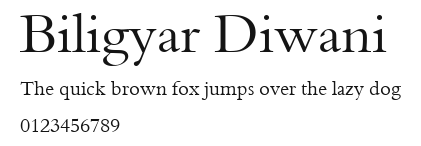 Biligyar Diwani.ttf
