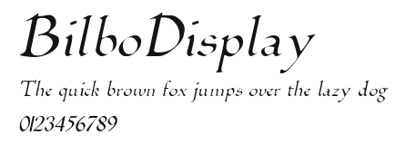 BilboDisplay.ttf
