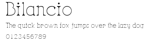 Bilancio.ttf