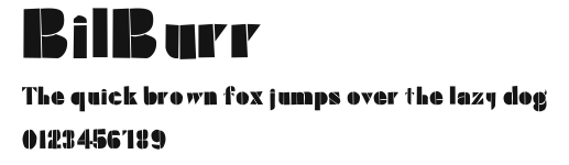 BilBurr.ttf