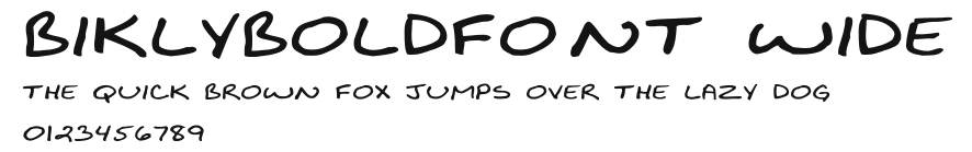 BiklyBoldFont Wide.ttf