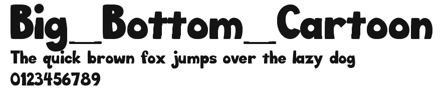 Big_Bottom_Cartoon Preview