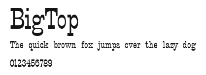 BigTop Preview