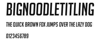 BigNoodleTitling Preview