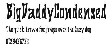 BigDaddyCondensed Preview