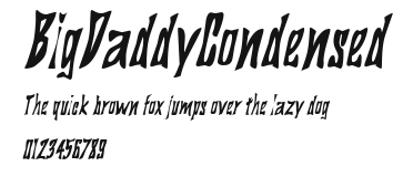 BigDaddyCondensed Preview