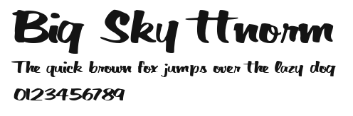 Big Sky ttnorm Preview
