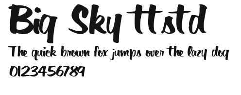 Big Sky ttstd Preview