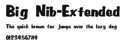 Big Nib-Extended Preview