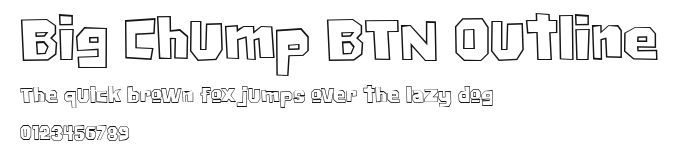 Big Chump BTN Outline Preview
