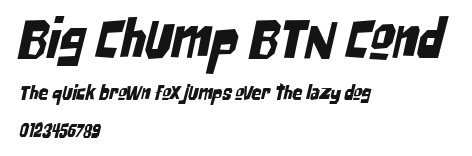 Big Chump BTN Cond Preview