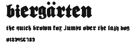 Biergärten.ttf