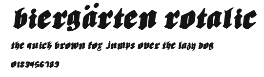 Biergärten Rotalic.ttf