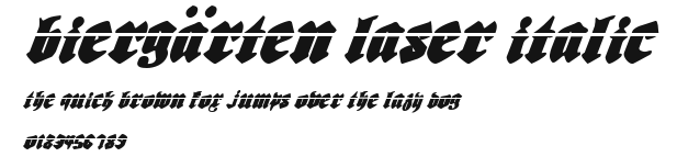 Biergärten Laser Italic.ttf