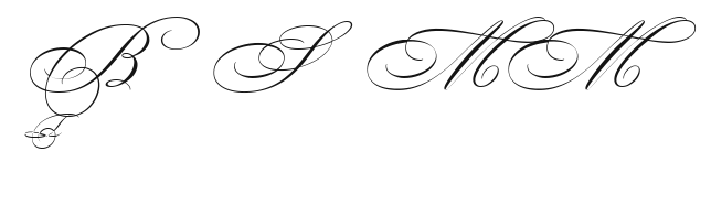 Bickham Script MM Preview