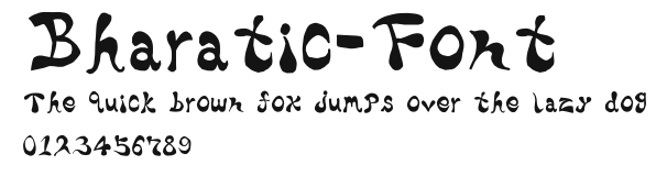 Bharatic-Font Preview