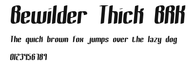 Bewilder Thick BRK Preview