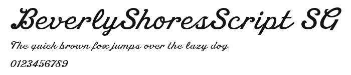 BeverlyShoresScript SG Preview