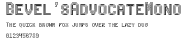 Bevel'sAdvocateMono.ttf