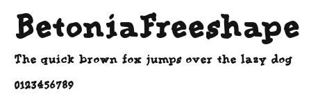 BetoniaFreeshape.ttf