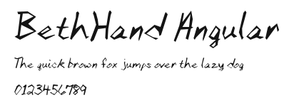 BethHand Angular.ttf