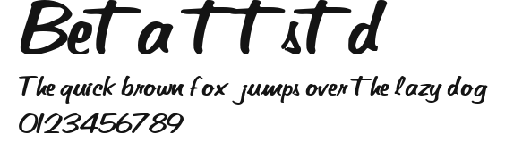 Beta ttstd.ttf