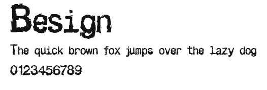 Besign.ttf