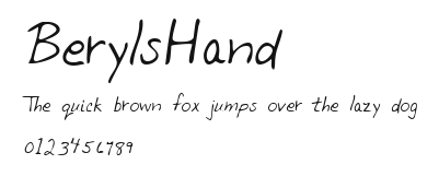 BerylsHand.ttf