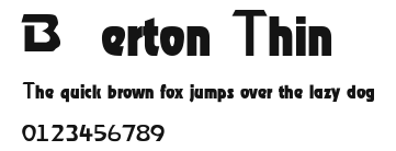 Berton Thin Preview
