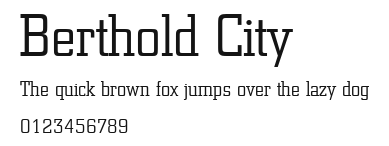 Berthold City Preview