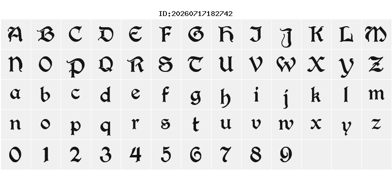 Character Map