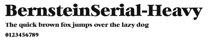 BernsteinSerial-Heavy.ttf