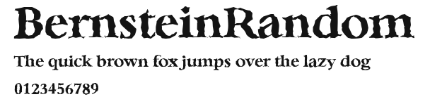 BernsteinRandom.ttf
