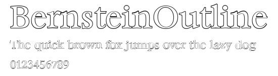 BernsteinOutline.ttf