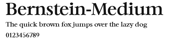 Bernstein-Medium Preview