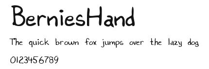 BerniesHand Preview