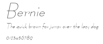 Bernie.ttf